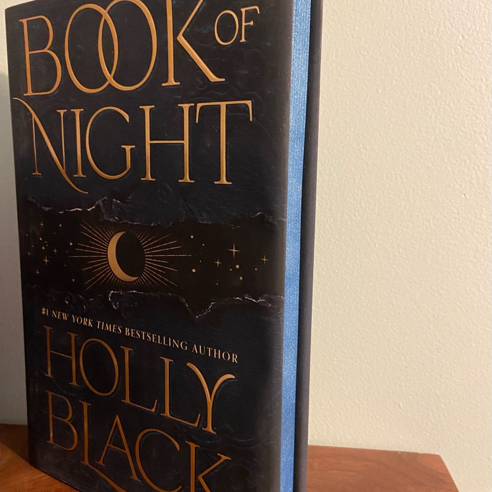 Book of Night - First Edition - custom sprayed edges